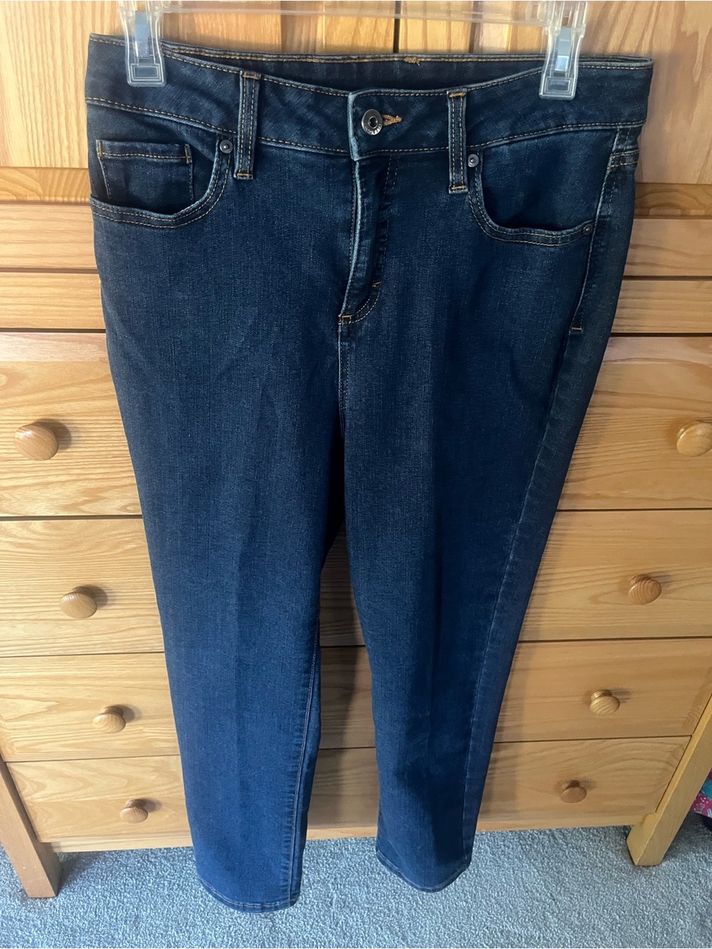 Classic Women's Dark Blue Skinny Jeans 10P